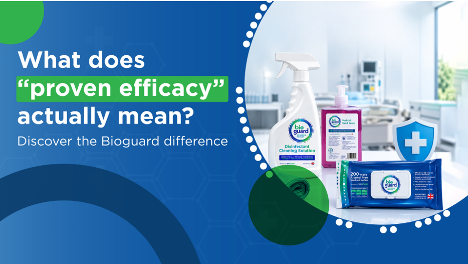 Maintain hygiene with the ideal contact time!